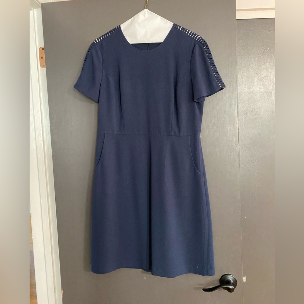 BCBG navy dress Size 6